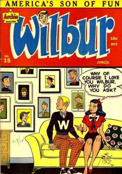 Wilbur 15 - Archie - Pictures - College - Teen Humor - Couch