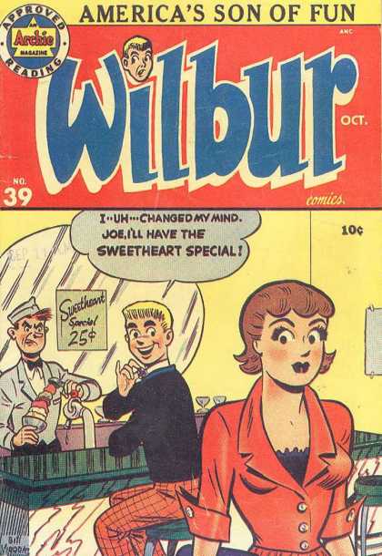 Wilbur 39 - Sweetheart - Ice Cream - Mirror - Lady - Counter