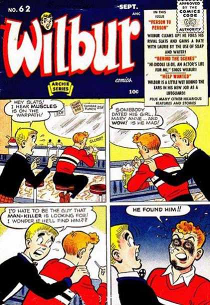 Wilbur 62 - Archie Series - Person To Person - Behind The Scenes - Help Wanted - Muscles