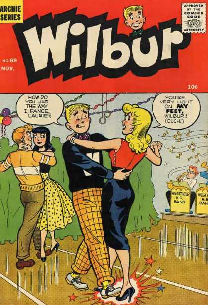 Wilbur 69 - Dancing - Laurie - Archie Series - Westfield H S Band - No 69