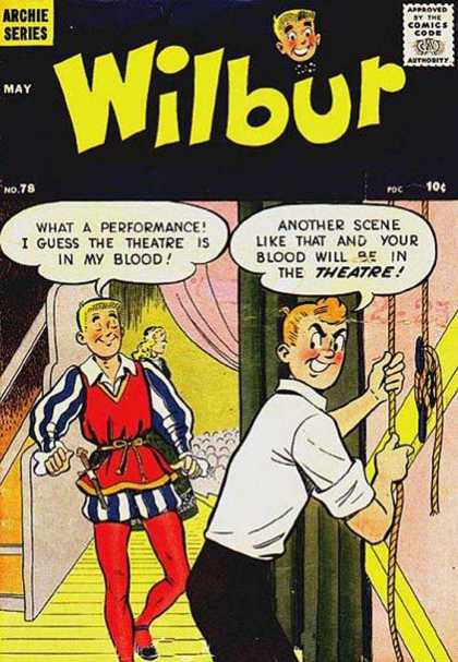Wilbur 78 - Archie - Speech Bubbles - May - 10 Cents - Blonde