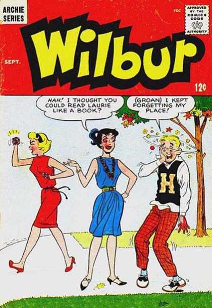 Wilbur 88 - Archie Series - Comics Code - Girls - Boy - Tree