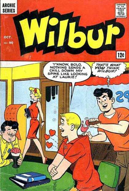 Wilbur 90 - Archie Series - Oct No 90 - Thats What You Tihnk Wilbur - Woman - Icecream