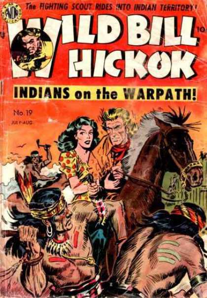 Wild Bill Hickok 19 - Wild Bill - Hickock - Indians - Warpath - Horse