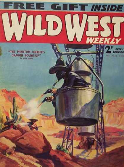 Wild West Weekly 20 - Cactus - Free Gift Inside - Every Thursday - The Phantom Sheriffs Dragon Round-up - Rocks