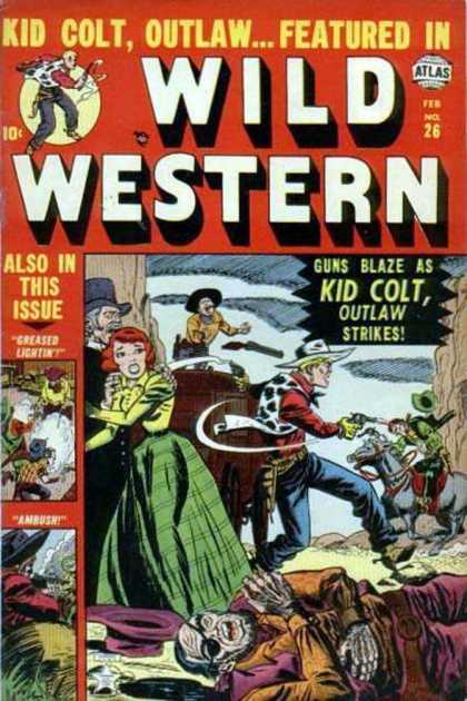 Wild Western 26 - Wild West - Outlaw - Kid Colt - Guns - Western