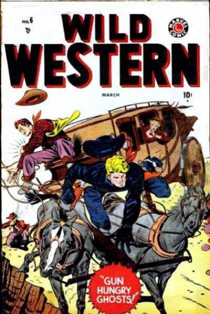 Wild Western 6 - Stagecoach - Robbery - Ghosts - Gun - Outlaw