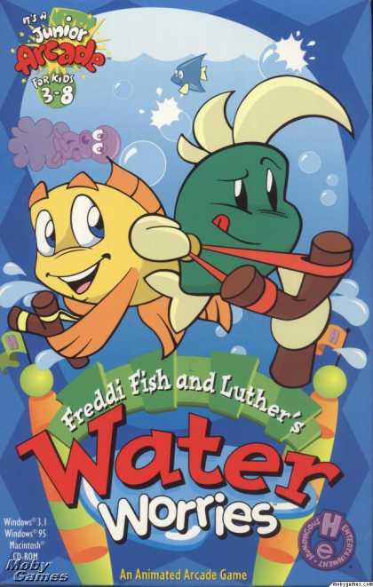 Windows 3.x Games - Freddi Fish and Luther's Water Worries