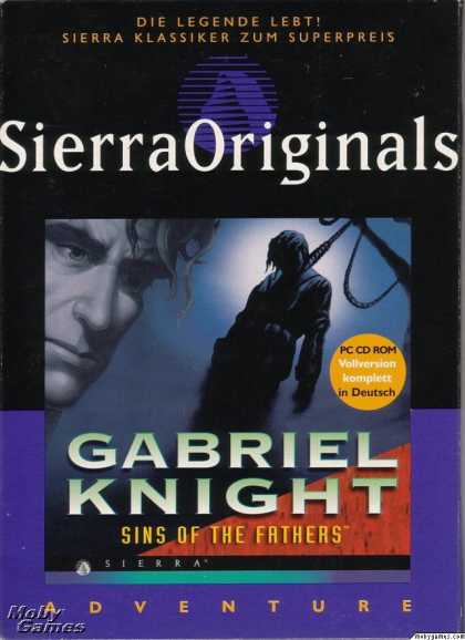 Windows 3.x Games - Gabriel Knight: Sins of the Fathers