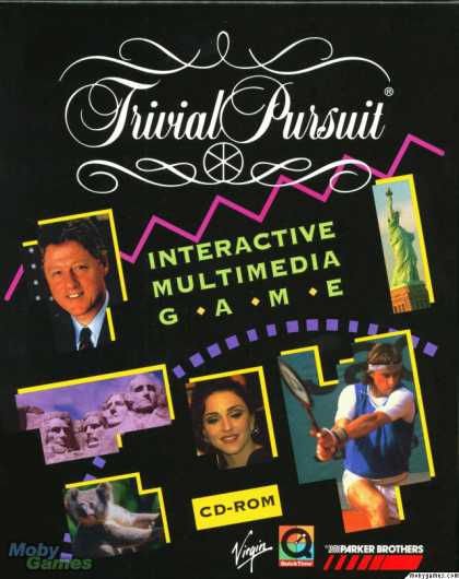 Windows 3.x Games - Trivial Pursuit Interactive Multimedia Game