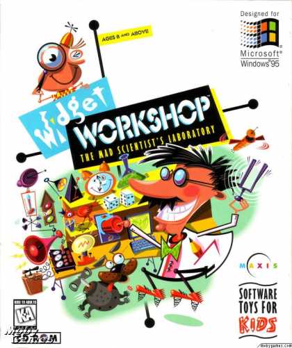 Windows 3.x Games - Widget Workshop: The Mad Scientist's Laboratory