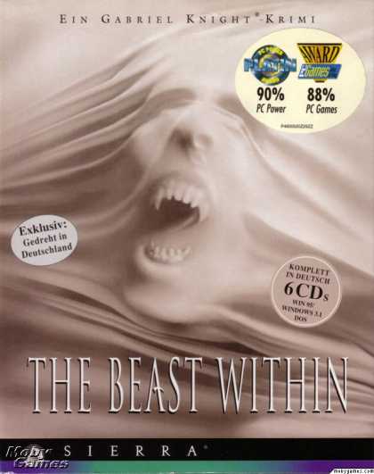 Windows 3.x Games - The Beast Within: A Gabriel Knight Mystery