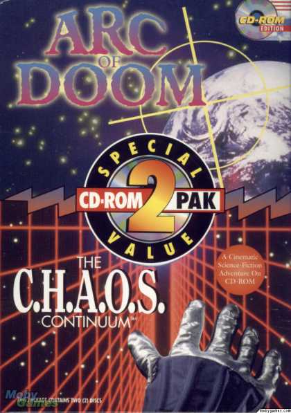 Windows 3.x Games - CD-ROM 2 Pack: Arc of Doom and the C.H.A.O.S. Continuum