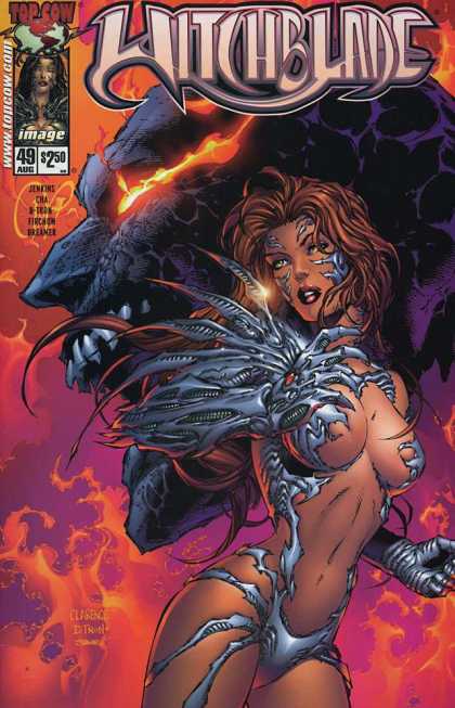Witchblade 49 - Costume - Witch - Woman - Fire - Red Eyes