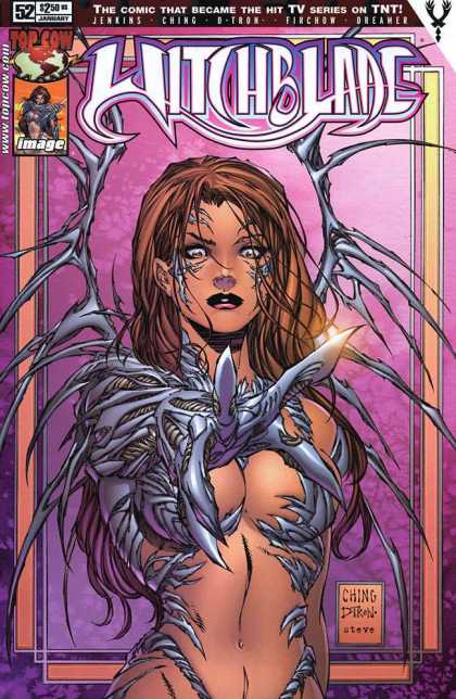 Witchblade 52 - Cute Woman - Wings - Claw - Silver Eyes - Red Hair