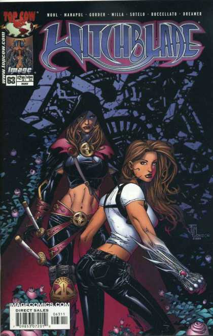Witchblade 63 - Super Woman - Fighter Women - Mask - Knifes - Special Lady - Francis Manapul