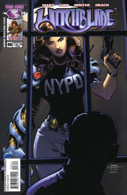 Witchblade 96 - Nypd - Female Cop - Prisoner - Interrogation - Fear - Terry Dodson