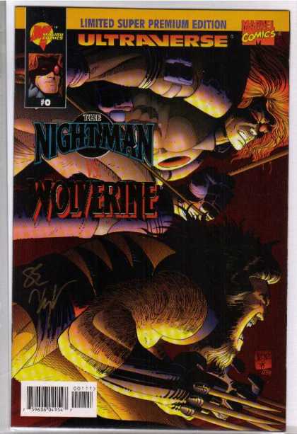 Wizard 1/2 6 - Nightman - Wolverine - Ultraverse - Limited Super Premium Edition - Marvel Comics