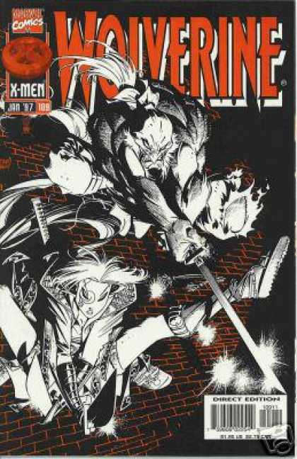 Wolverine 109 - X-men - Jan97 - 109 - Marvel Comics - Direct Edition - Adam Kubert