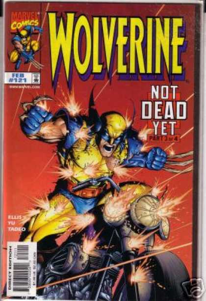 Wolverine 121 - Not Yet Dead - Hero - Fight - Victory - Marvel Comics - Leinil Yu