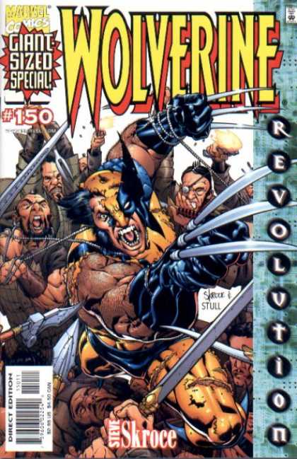 Wolverine 150 - Giant Sized Special - Steve Skroce - Marvel Comics - Revolution - Fight