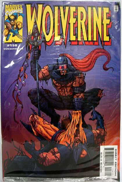 Wolverine 158 - Spear - Battle - Blood - Marvel - Fight
