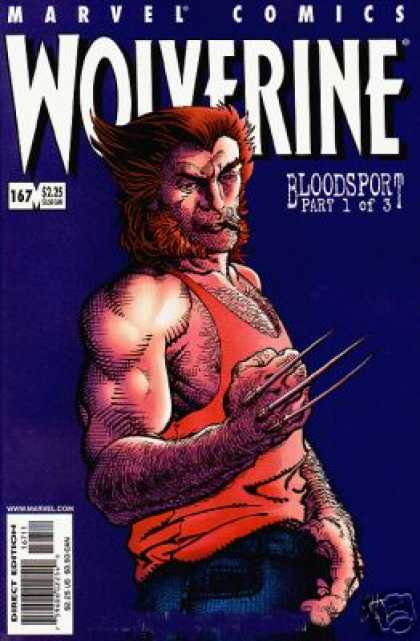 Wolverine 167 - Marvel Comics - Bloodsport - Part 1 Of 3 - 167 - 225 - Barry Windsor-Smith
