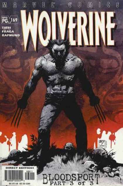 Wolverine 169 - Skulls - 169 - Tieri - Bloodsport 3 Of 3 - Direct Edition - III Williams, Jose Jimenez-Momediano