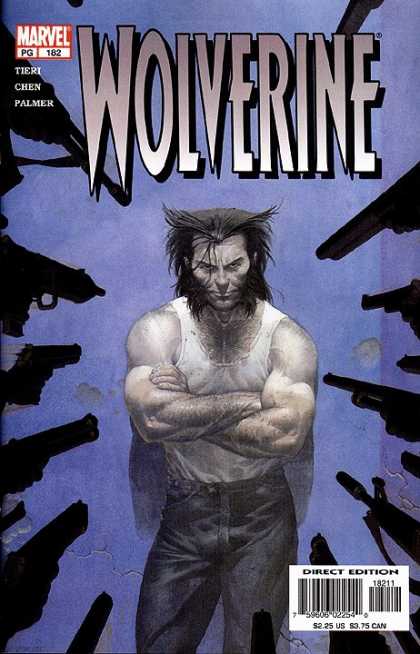 Wolverine 182 - Purple - Guns - Black - Marvel - Tanktop - Esad Ribic