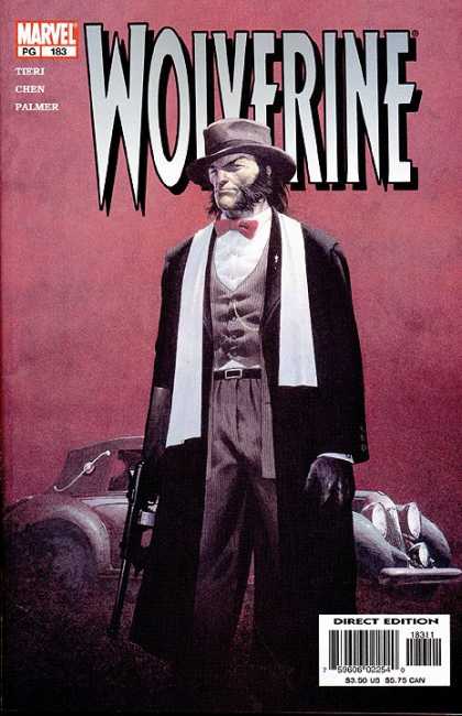 Wolverine 183 - Marvel Comics - Vest - Gun - Car - Bow - Esad Ribic