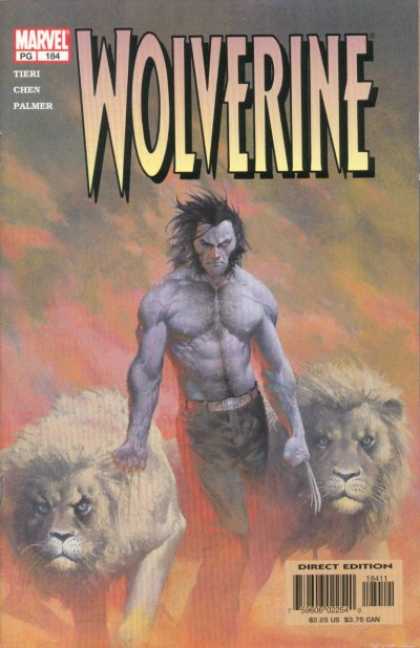 Wolverine 184 - Wolverine - Marvel - Pg - Lions - Direct Edition - Esad Ribic