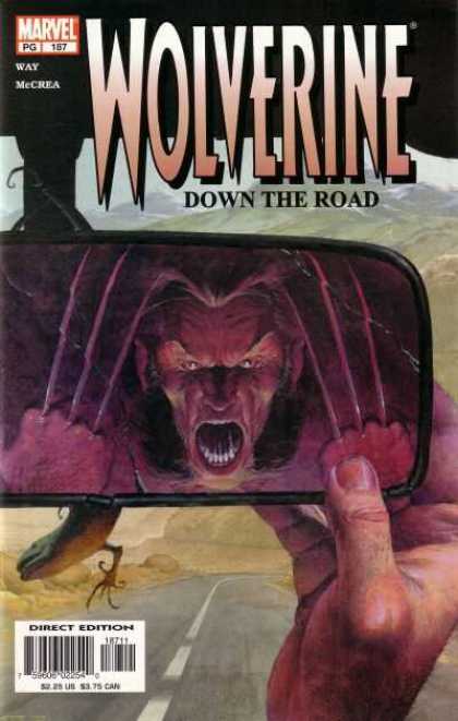 Wolverine 187 - Marvel - Down The Road - Way Mccrea - Direct Edition - Claws - Esad Ribic