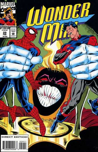Wonder Man 29 - Vol 1 29 - Marvel Comics - Spiderman - Cover Artist Ron Randall - Nightmare At The Dream Factory