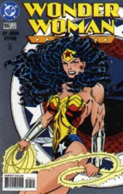 Wonder Woman (1987) 106 - Dc - Direct Sales - Rope - 106 - Long Hair - John Byrne