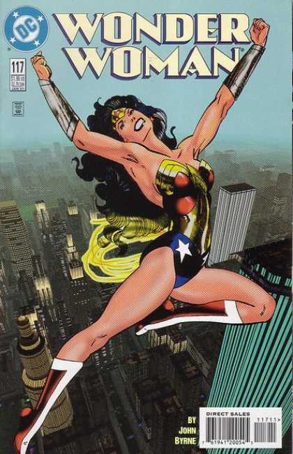 Wonder Woman (1987) 117 - John Byrne - New York - Magic Lasso - Dc - Forearm Guards - John Byrne