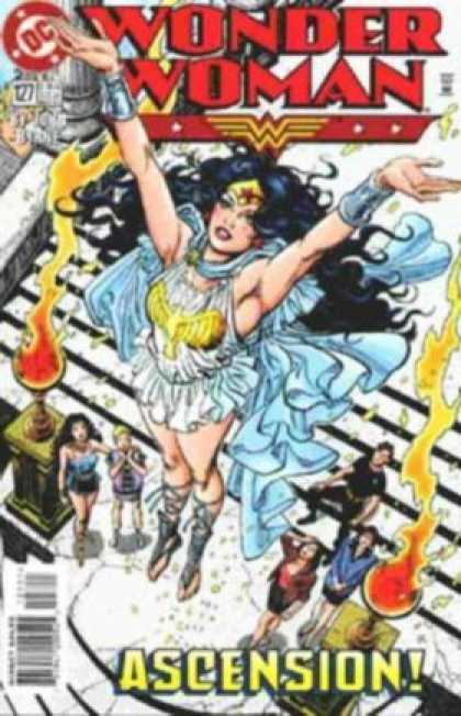 Wonder Woman (1987) 127 - Dc - Flame - Ascension - Stairs - Flight