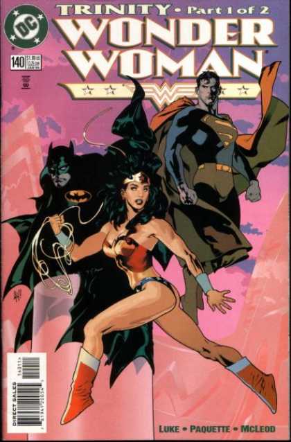 Wonder Woman (1987) 140 - Trinity - Part 1 Of 2 - Superman - Batman - Luke - Adam Hughes