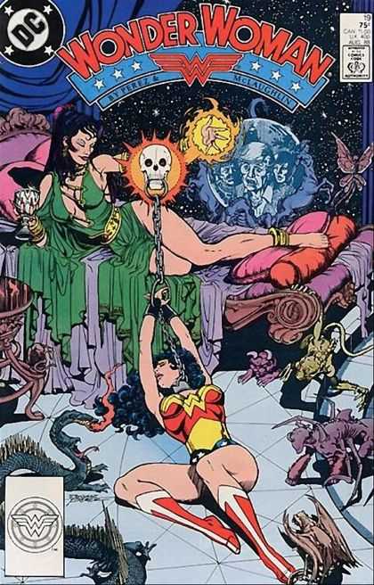 Wonder Woman (1987) 19 - Comics Code Authority - Skull - Chains - Slinky Dress - Woman - George Perez