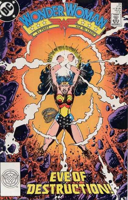 Wonder Woman (1987) 21 - Wonder Woman 21 - Perez - Eve Of Distruction - Dc Comics - Mcleod - George Perez