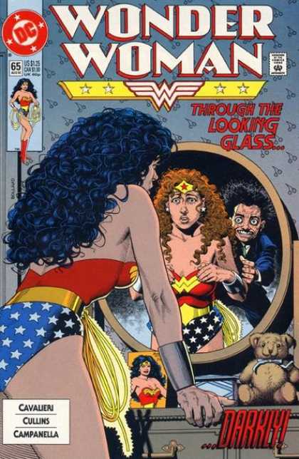Wonder Woman (1987) 65 - Wonder Woman - Through The Looking Glass - Darkly - Dc Comics - Cavalieri - Brian Bolland