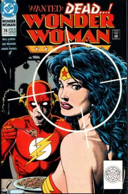 Wonder Woman (1987) 78 - Wanted Dead - She Will Prevail - The Woman Will Find A Way - Flash Is Hungry - Ande Parks - Brian Bolland