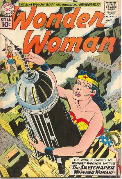 Wonder Woman 122 - Dc - Superman - National Comics - Approved By The Comics Code Authority - Wonder Girl - Ross Andru