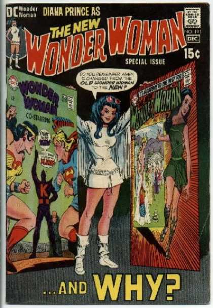 Wonder Woman 191 - Why - New - Superman - Diana Prince - Special Issue - Dick Giordano