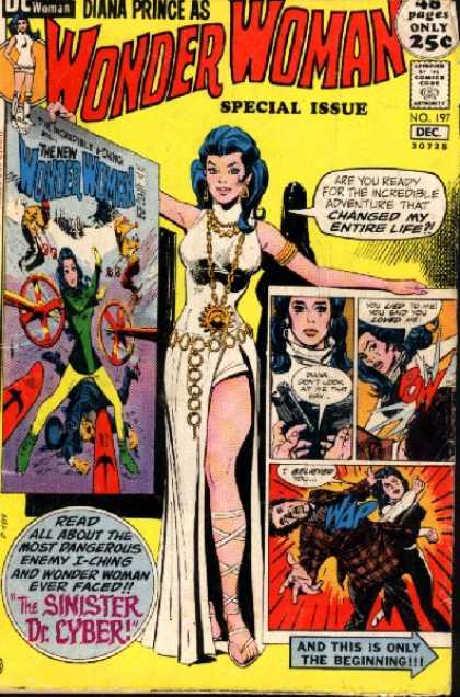 Wonder Woman 197 - Special Issue - Approved By The Comics Code - Poster - Gun - Dc Woman