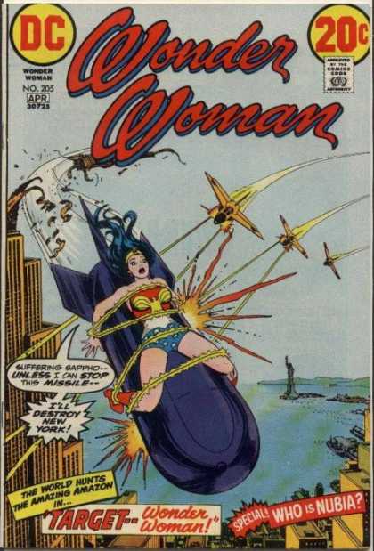 Wonder Woman 205 - Missile - New York - Planes - Target - Who Is Nubia - Nick Cardy