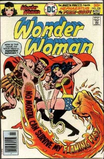 Wonder Woman 226 - Action Hero - Hephaestus - Strength - Beauty - Positive Female Role Model - Ernie Chan