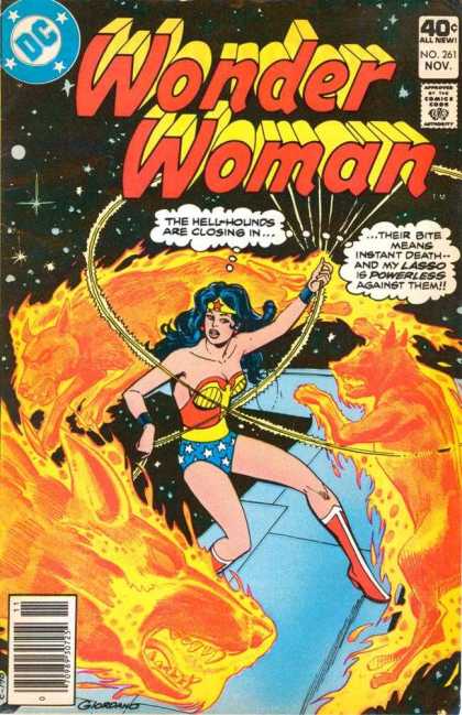 Wonder Woman 261 - Dc - Comics Code - Flame - Costume - Superhero - Dick Giordano