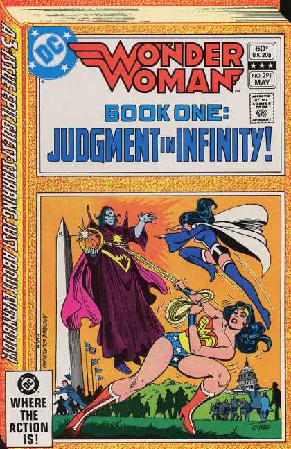 Wonder Woman 291 - Book One - Judgment In Infinity - Supergirl - Hero - Battle - Dick Giordano, Ross Andru