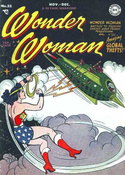 Wonder Woman 32 - Dc - Dc Comics - Battle - Global Thefts - Sky - Harry Peter
