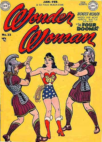 Wonder Woman 33 - 33 - The Four Dooms - Battle - Romans - Heroic